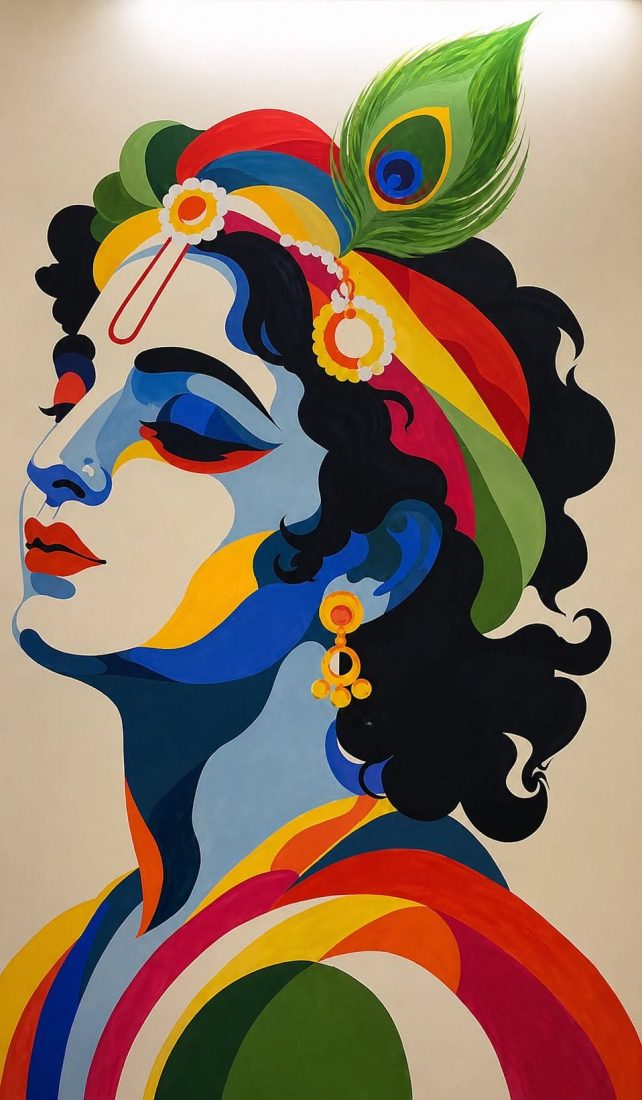 PT116- Tranh chân dung thiếu nữ pop art